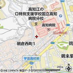 〒780-8077 高知県高知市朝倉西町の地図