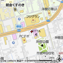 高知県高知市朝倉甲181周辺の地図