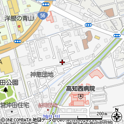 高知県高知市朝倉甲87周辺の地図