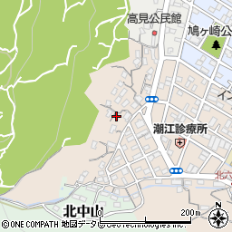 高知県高知市高見町91周辺の地図