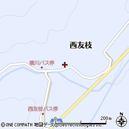 福岡県築上郡上毛町西友枝2461周辺の地図