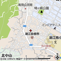 高知県高知市高見町345周辺の地図