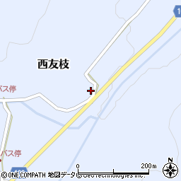 福岡県築上郡上毛町西友枝2439周辺の地図