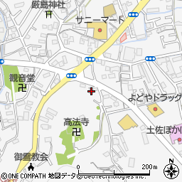 高知県高知市神田1225周辺の地図
