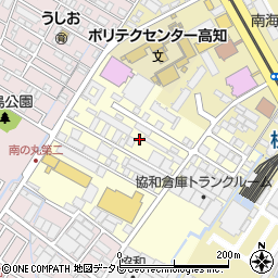 高知県高知市南ノ丸町周辺の地図