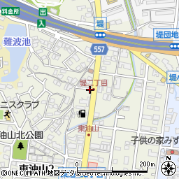 仁伊島堤支店周辺の地図