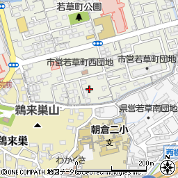 高知県高知市若草町14周辺の地図