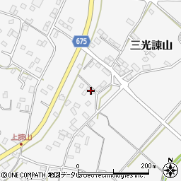 大分県中津市三光諌山1177周辺の地図