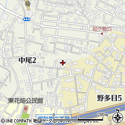 麻生ラファージュセメント中尾社宅周辺の地図