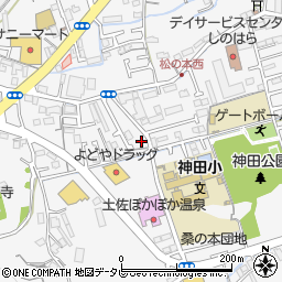 高知県高知市神田1055周辺の地図
