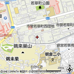 高知県高知市若草町14-26周辺の地図