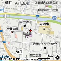 高知県香南市赤岡町弁天通798-3周辺の地図