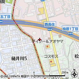 福岡葬祭会館周辺の地図