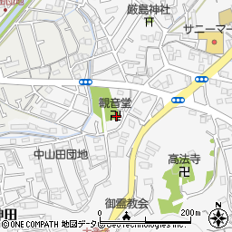 高知県高知市神田381周辺の地図