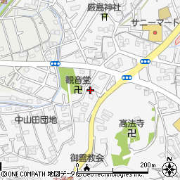 高知県高知市神田406周辺の地図