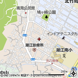 高知県高知市高見町340周辺の地図