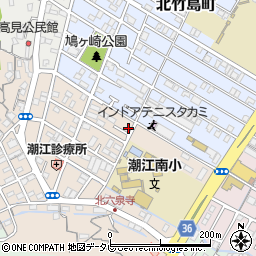 高知県高知市高見町230-9周辺の地図