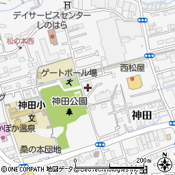 高知県高知市神田1155周辺の地図