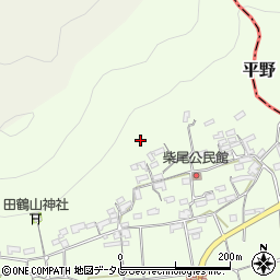 高知県高岡郡越知町柴尾周辺の地図