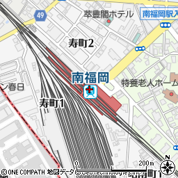 南福岡駅周辺の地図