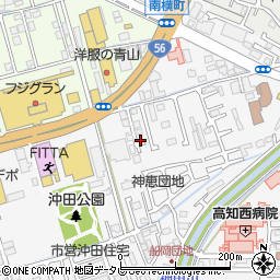 沖田東公園周辺の地図