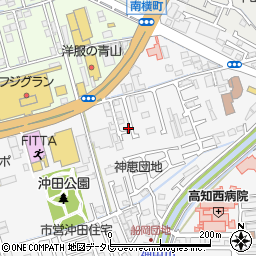 高知県高知市朝倉甲140-22周辺の地図