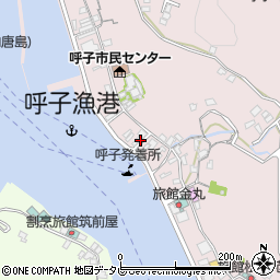 佐賀銀行呼子支店 ＡＴＭ周辺の地図