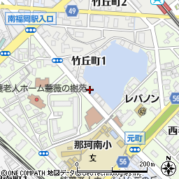 南福岡斎場周辺の地図