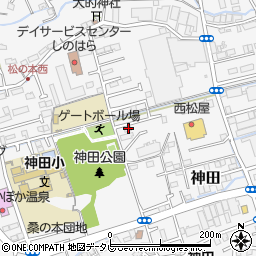 高知県高知市神田1155-31周辺の地図