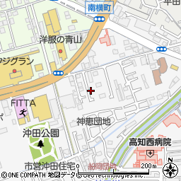 高知県高知市朝倉甲140-18周辺の地図