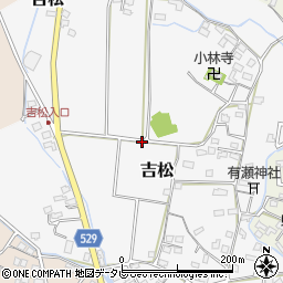 大分県宇佐市吉松周辺の地図