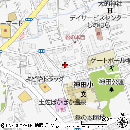 高知県高知市神田1059-27周辺の地図