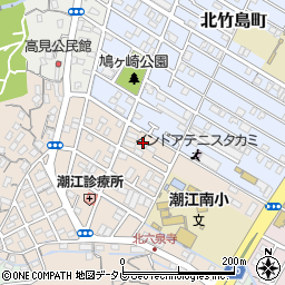 高知県高知市高見町230-4周辺の地図