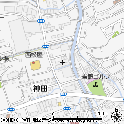 高知県高知市神田1130周辺の地図