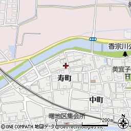 高知県香南市赤岡町寿町周辺の地図
