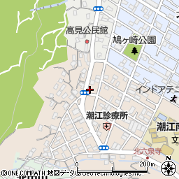 高知県高知市高見町305周辺の地図