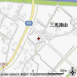 大分県中津市三光諌山1241周辺の地図