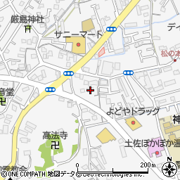 高知県高知市神田1033周辺の地図