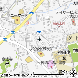 高知県高知市神田1052周辺の地図