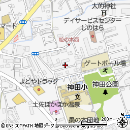 高知県高知市神田1059周辺の地図
