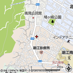 高知県高知市高見町313周辺の地図