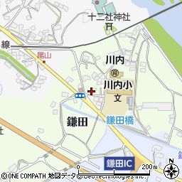 高知県吾川郡いの町鎌田167周辺の地図