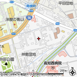 高知県高知市朝倉甲99周辺の地図