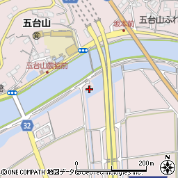 高知県高知市五台山664周辺の地図