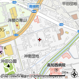 高知県高知市朝倉甲103周辺の地図