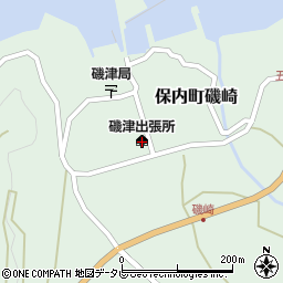 磯津地区公民館周辺の地図