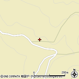 愛媛県喜多郡内子町重松甲2212周辺の地図