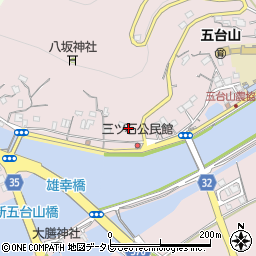 高知県高知市五台山3448周辺の地図