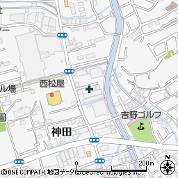 高知県高知市神田1128-37周辺の地図
