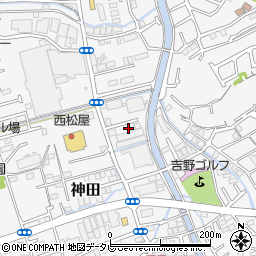 高知県高知市神田1128周辺の地図